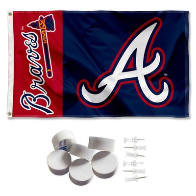 Atlanta Braves Banner and Tapestry Wall Tack Pads