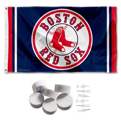 Boston Red Sox Banner and Tapestry Wall Tack Pads