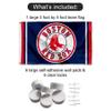 Boston Red Sox Banner and Tapestry Wall Tack Pads view 2