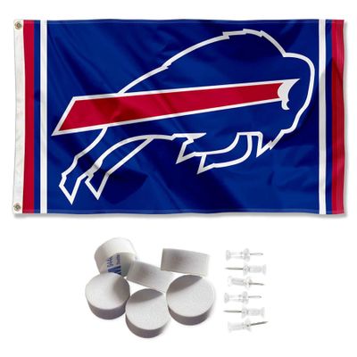 Buffalo Bills Banner and Tapestry Wall Tack Pads