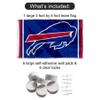 Buffalo Bills Banner and Tapestry Wall Tack Pads view 2