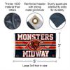Chicago Bears Monsters Of The Midway Banner and Tapestry Wall Tack Pads view 3