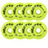 Labeda Roller Hockey Wheels Gripper Crossover Medium 80A Yellow 80mm - Set of 8 view 1