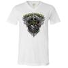 Special Forces De Oppresso Liber V-Neck T-Shirt US Military Green Berets Tee White Small view 4