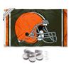 Cleveland Browns Banner and Tapestry Wall Tack Pads view 1