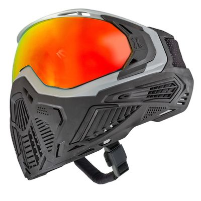 HK Army SLR Face Mask Goggle with Thermal Anti Fog HD Pure Lens System for Paintball and Airsoft - Solar