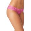 b.tempt'd by Wacoal Women's Lace Kiss Moderate Coverage Bikini Panty, 978182, Cone Flower, Large view 2