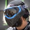 HK Army SLR Face Mask Goggle with Thermal Anti Fog HD Pure Lens System for Paintball and Airsoft - Sapphire view 4