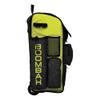 Boombah Rolling Superpack Baseball/Softball Gear Bag - Telescopic Handle - Holds 4 Bats - Wheeled Version - Softball Highlight Black/Optic Yellow/Red view 4