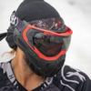 HK Army SLR Face Mask Goggle with Thermal Anti Fog HD Pure Lens System for Paintball and Airsoft - Lava view 2