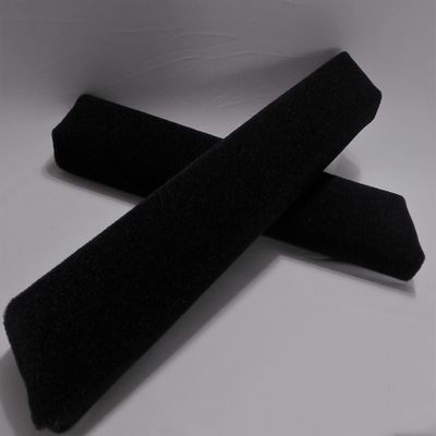 Carpet by the Foote, Endurance Carpeted Boat/Ski Trailer Bunks, 2"(in.) x 4"(in.) x 2'(ft.), Black