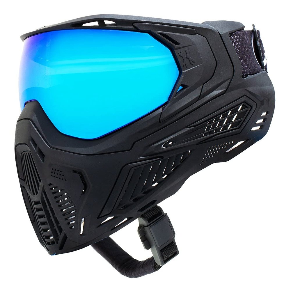 HK Army SLR Face Mask Goggle with Thermal Anti Fog HD Pure Lens System for Paintball and Airsoft - Tsunami