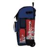 Boombah Rolling Superpack 2.0 Baseball/Softball Gear Bag - 23-1/2" x 13-1/2" x 9-1/2" - Texas Royal Blue/Red/White - Telescopic Handle - Holds 4 Bats - Wheeled Version view 2