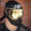 HK Army SLR Face Mask Goggle with Thermal Anti Fog HD Pure Lens System for Paintball and Airsoft - Midas view 4
