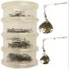40 Pc Jig Spinner Assortment view 1