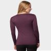 32 Degrees Heat Womens Ultra Soft Thermal Lightweight Baselayer Scoop Neck Long Sleeve Top, Eggplant, XX-Large view 4