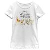 Disney Girl's Winnie The Pooh Music Parade T-Shirt - White - Medium view 1