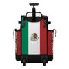 Boombah Rolling Superpack 2.0 Baseball/Softball Gear Bag - 23-1/2" x 13-1/2" x 9-1/2" - Mexico Kelly Green/Red/White - Telescopic Handle - Holds 4 Bats - Wheeled Version view 3