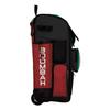 Boombah Rolling Superpack 2.0 Baseball/Softball Gear Bag - 23-1/2" x 13-1/2" x 9-1/2" - Mexico Kelly Green/Red/White - Telescopic Handle - Holds 4 Bats - Wheeled Version view 4
