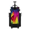 Boombah Rolling Superpack 2.0 Baseball/Softball Gear Bag - 23-1/2" x 13-1/2" x 9-1/2" - Flow Multi - Telescopic Handle - Holds 4 Bats - Wheeled Version view 3