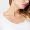 32 Degrees Heat Womens Ultra Soft Thermal Lightweight Baselayer Scoop Neck Long Sleeve Top, White, X-Small view 4
