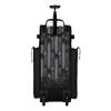 Boombah Rolling Superpack 2.0 Baseball/Softball Gear Bag - 23-1/2" x 13-1/2" x 9-1/2" - USA Freedom Black Ops Black/Charcoal - Telescopic Handle - Holds 4 Bats - Wheeled Version view 3