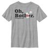Boy's Winnie The Pooh Oh, Bother T-Shirt - Athletic Heather - Medium view 1
