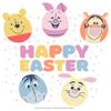 Disney Girl's Winnie The Pooh Easter Egg Pals T-Shirt - White - X Small view 2