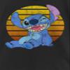 Disney Lilo Bright Stitch Girl's Solid Crew Tee, Black, X-Large view 2