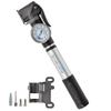Lumintrail Portable Presta Valve Bike Hand Pump with PSI Pressure Gauge - Frame Mount Bicycle Tire Air Pump Fits Presta Valve & Schrader Valves - Portable Bike Pumps view 1