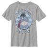 Disney Boy's Winnie The Pooh Eeyore Monday Mood T-Shirt - Athletic Heather - Small view 1
