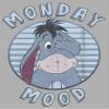 Disney Boy's Winnie The Pooh Eeyore Monday Mood T-Shirt - Athletic Heather - Large view 3