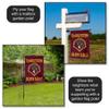 Charleston Golden Eagles Garden Banner Flag view 4