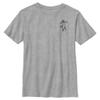 Disney Boy's Winnie The Pooh Tigger Pocket Sketch T-Shirt - Athletic Heather - Small view 1