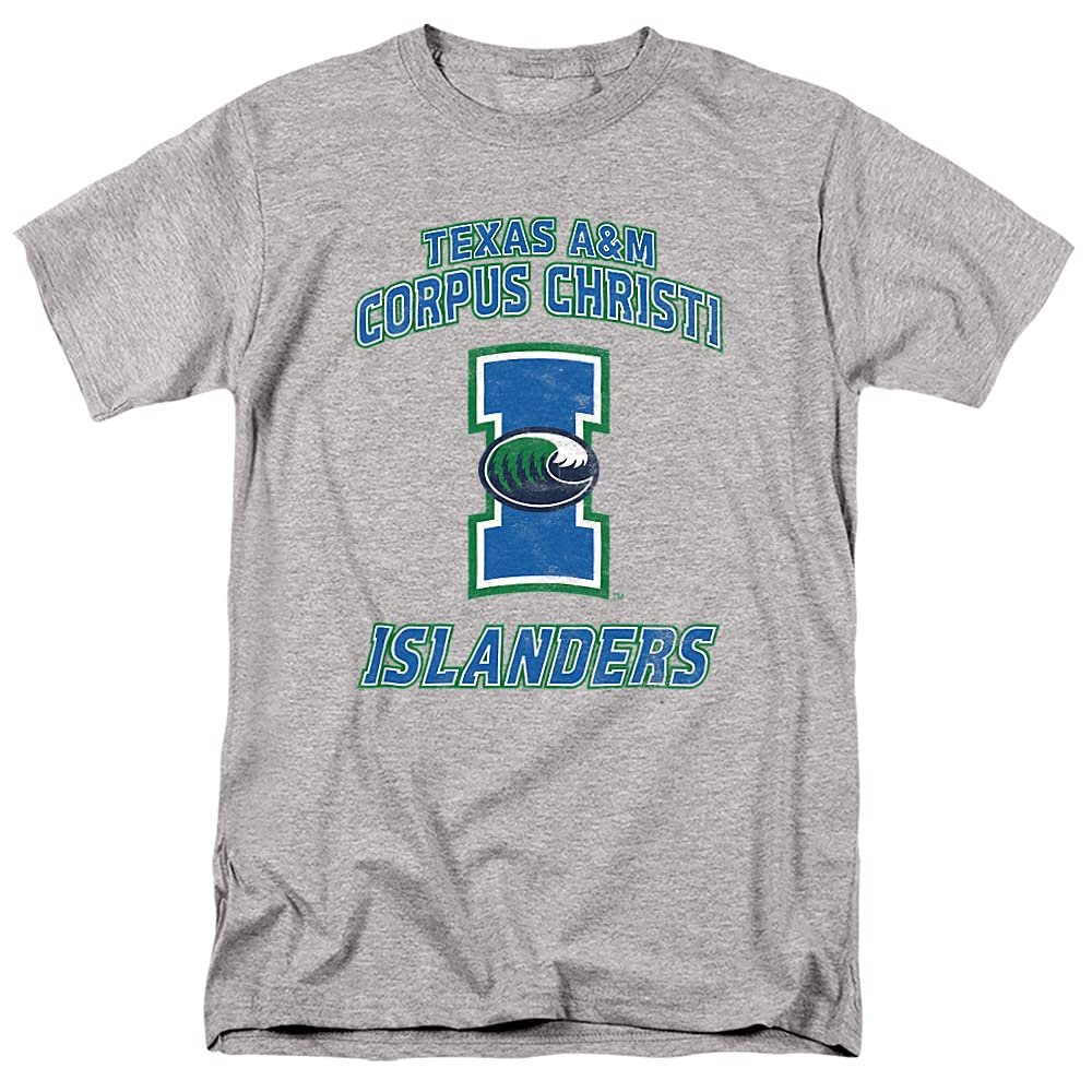 Texas A&M University-Corpus Christi Official Islanders Logo Unisex Adult T-Shirt, Islanders Logo, 4X-Large
