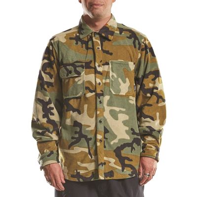 ThirtyTwo Men's Rest Stop Fleece Shirt - Camo | Large