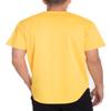 WEIV GEAR Mens Baseball Jersey  Button Down Short Sleeve T-Shirts Active Team Sports Uniforms Plain Tee Top STS0171 YELBLK L view 3