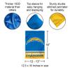 Chargers Wordmark Garden Flag Double Sided Banner view 3