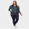 32 Degrees Heat Womens Ultra Soft Thermal Lightweight Baselayer Crew Neck Long Sleeve Top, Charcoal Heather, X-Small view 2