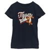 Disney Girl's Winnie The Pooh Red, White, and Blue Tigger T-Shirt - Navy Blue - Large view 1