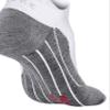FALKE Men's RU4 Endurance Cool Invisible Running Socks, No Show, Medium Cushion, Breathable Quick Dry, Polyester, White (White-Mix 2020), 12.5-13.5, 1 Pair view 3