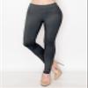 ALWAYS Soft Leggings for Women - High Waisted Tummy Control Compression Yoga Workout Pants Charcoal 2 Plus view 4