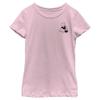Disney Girl's Winnie The Pooh Bear Pocket Sketch T-Shirt - Light Pink - Medium view 2