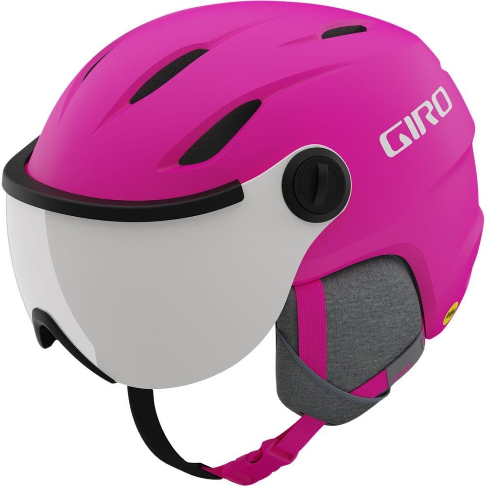 Giro Buzz MIPS Kids Snow Helmet - Matte Bright Pink (Limited) - Size S (52-55.5cm)