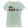 Girl's Winnie The Pooh Oh, Bother T-Shirt - Mint - Small view 1