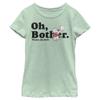 Girl's Winnie The Pooh Oh, Bother T-Shirt - Mint - Small view 2