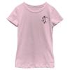 Disney Girl's Winnie The Pooh Tigger Pocket Sketch T-Shirt - Light Pink - Large view 2