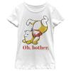 Disney Girl's Winnie The Pooh Somersault Master T-Shirt - White - Medium view 1