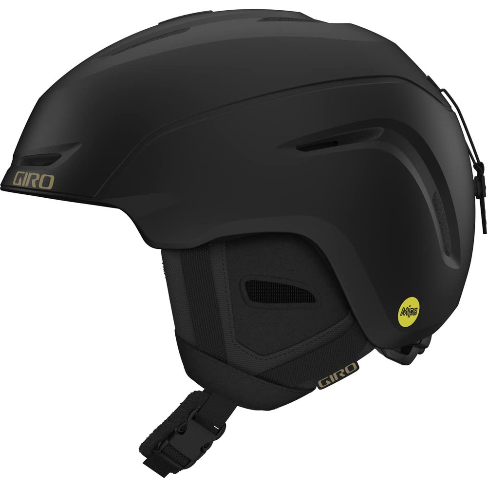 Giro Avera MIPS Womens Snow Helmet - Matte Black/Gold - Size M (55.5-59cm)