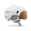 Giro Aria Spherical MIPS Ski Helmet - Snowboarding Helmet for Women with Integrated Visor - Matte White - Size M (55.5-59cm) view 4